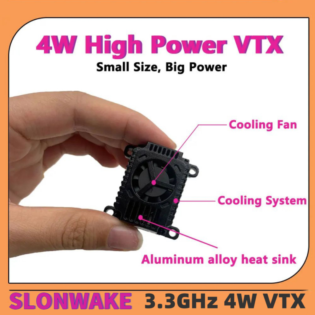 SLONWAKE FPV 3.3G 16CH 4000mW  - Drone Frame のレビューと価格