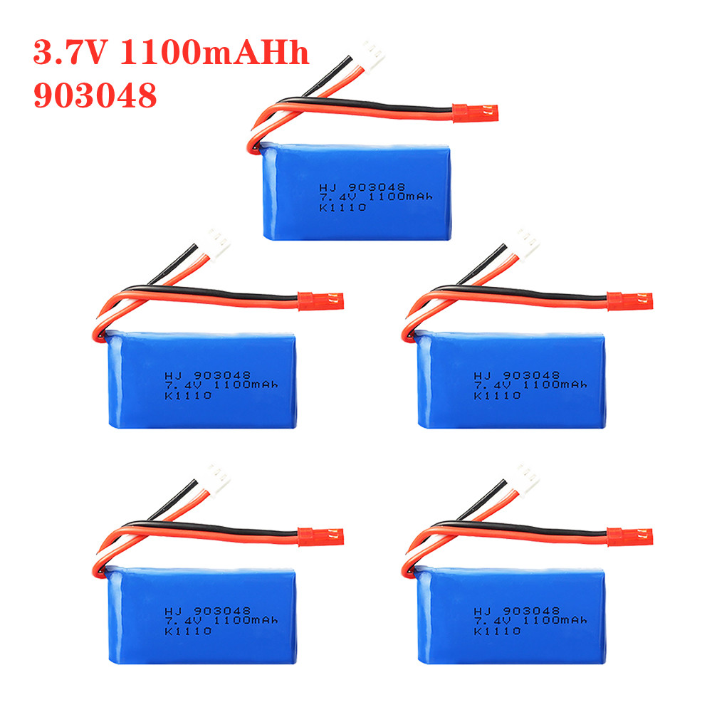 1-5pcs 7.4V 1100mah 903048 LiP - Drone Charger のレビューと価格