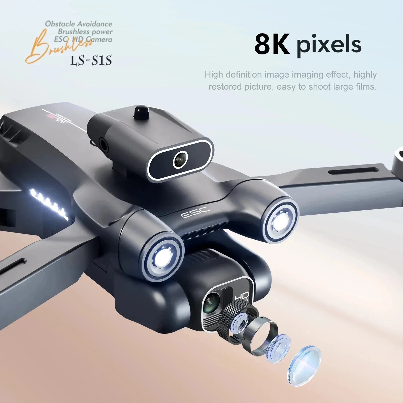 New S1S 5G GPS Drone Camera 8K - Drone Gps Mount のレビューと価格