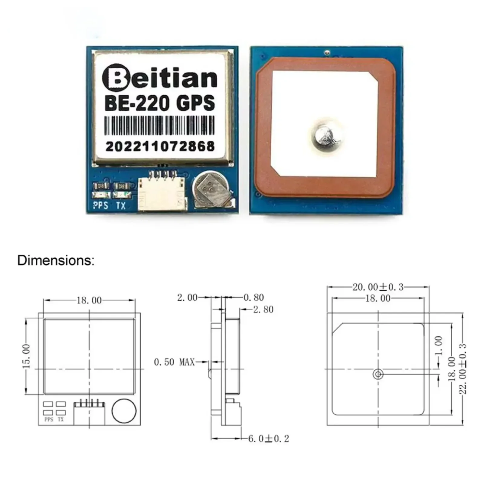 BE-220 M10050 Ultra-Low Power  - Drone Gps Module のレビューと価格