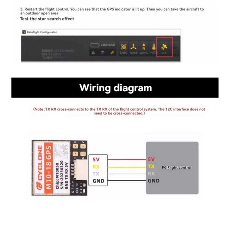 SQPP-M1018 M10 GPS Module With - Drone Compass のレビューと価格