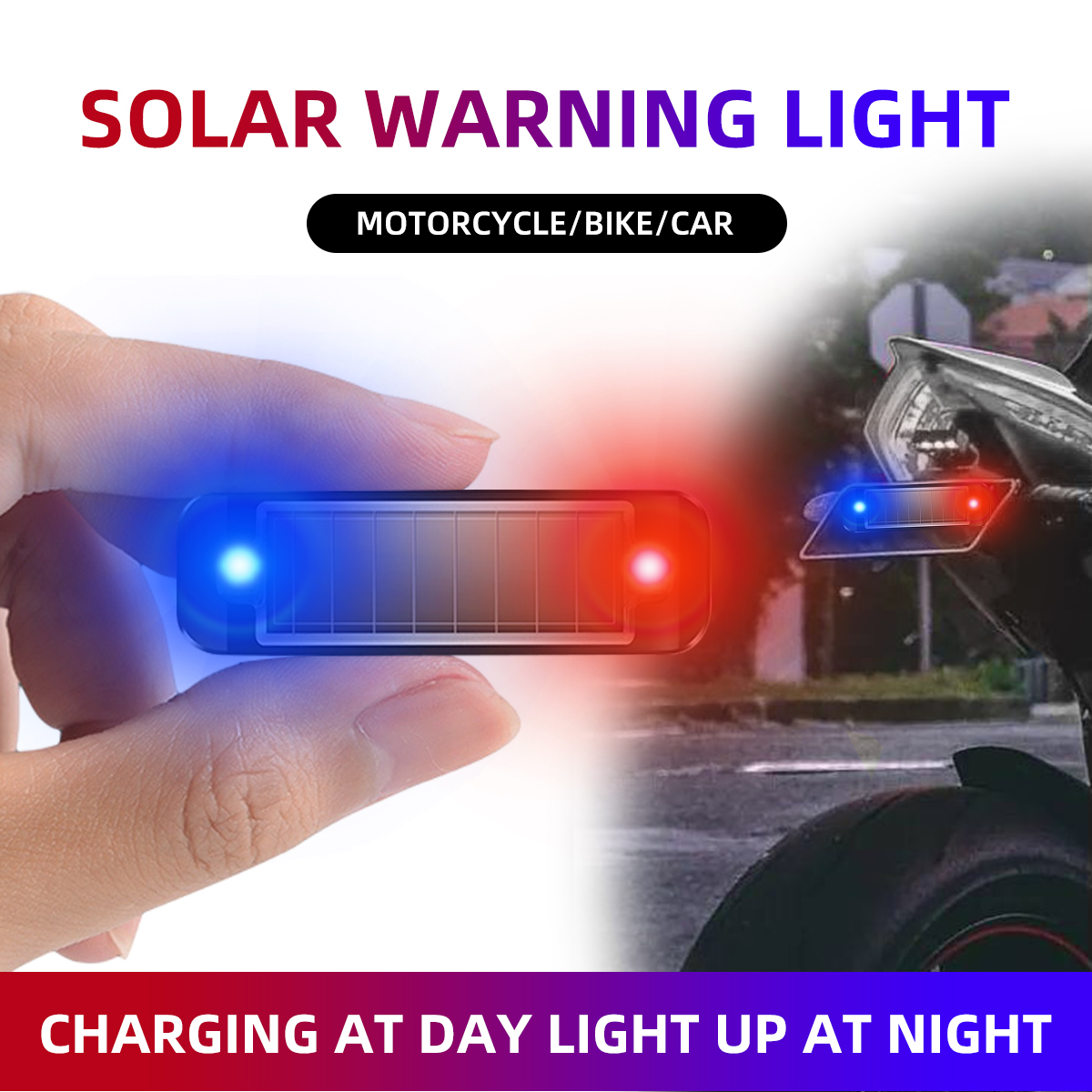 Solar Power Anti-Theft Alarm L - Drone Led Light のレビューと価格