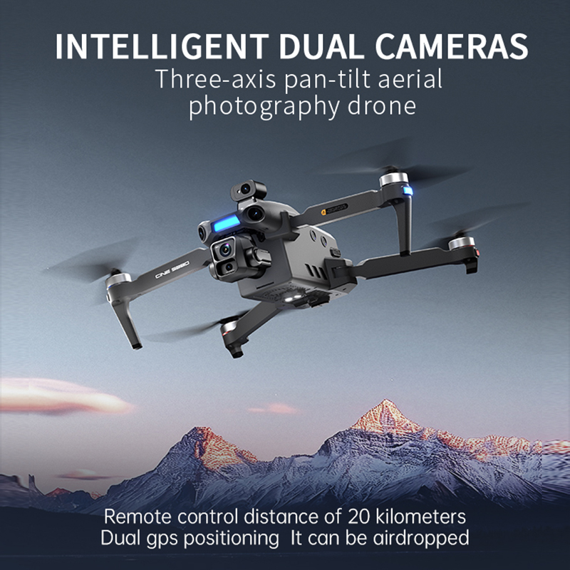 2026 New 8K Dual Camera Drone  - Drone Gps Mount のレビューと価格