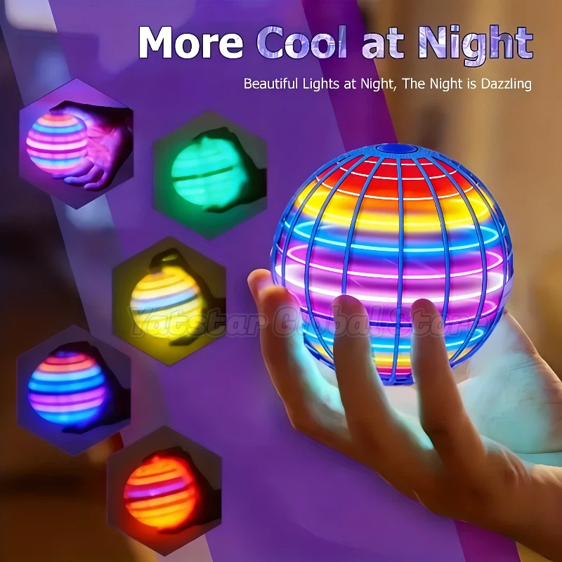 LED Light Up Flying Orb Boomer - Drone Battery のレビューと価格