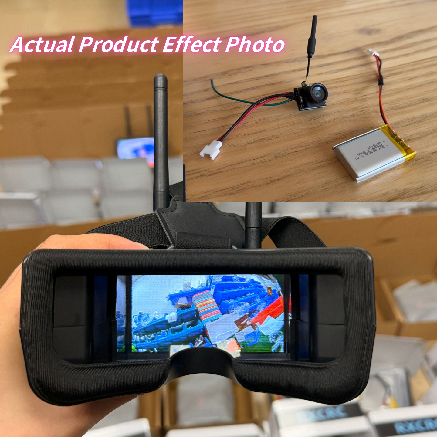 Slonwake 5.8G 48CH 200mW FPV D - Drone Frame のレビューと価格