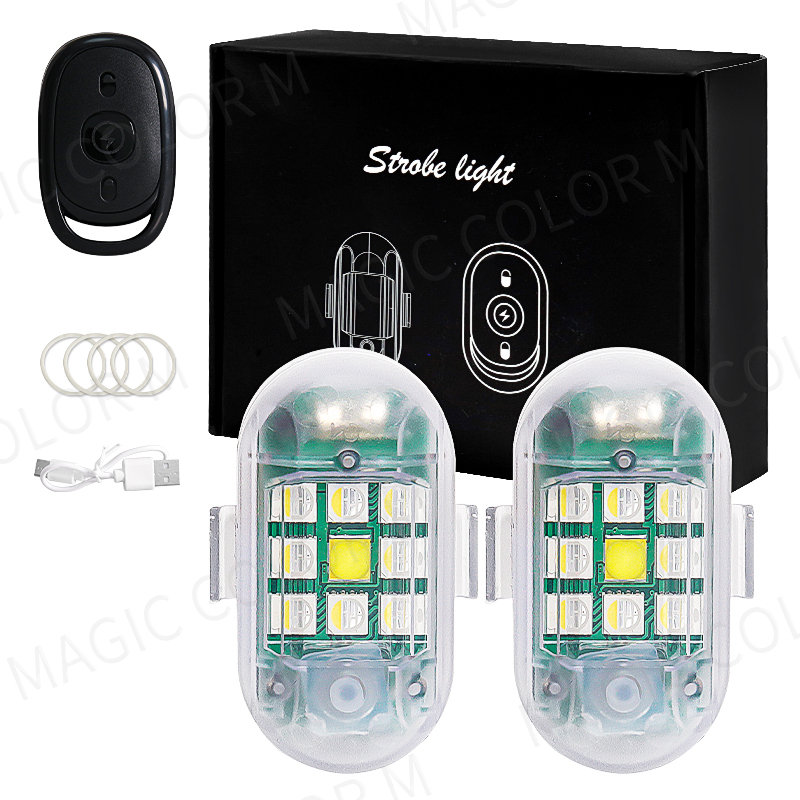 2PCS Wireless LED Strobe Light - Drone Led Light のレビューと価格