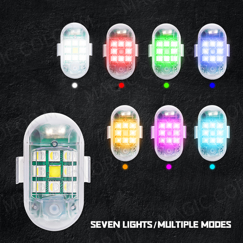 2PCS Wireless LED Strobe Light - Drone Led Light のレビューと価格