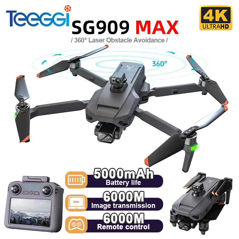 Teeggi SG909 MAX GPS Drone Wit - Drone Gimbal のレビューと価格