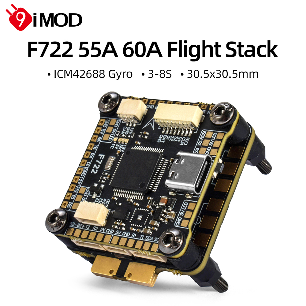 9IMOD F722 Flight Stack F722 F - Drone Power Distribution Board のレビューと価格