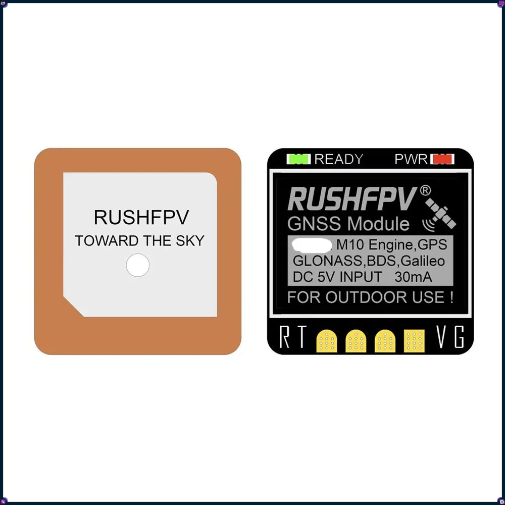 1-4Pcs RUSHFPV MINI M10 GPS Mo - Drone Antenna のレビューと価格