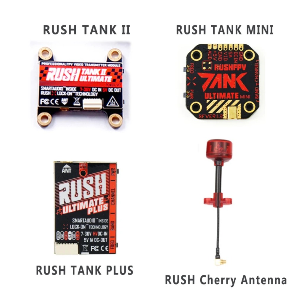 RUSH TANK Ultimate II/Mini/ PL - Drone Frame のレビューと価格