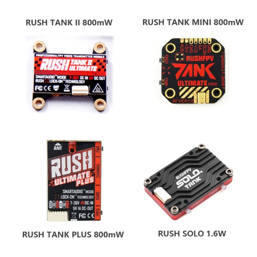 RUSH TANK Ultimate II/Mini/ PL - Drone Frame のレビューと価格