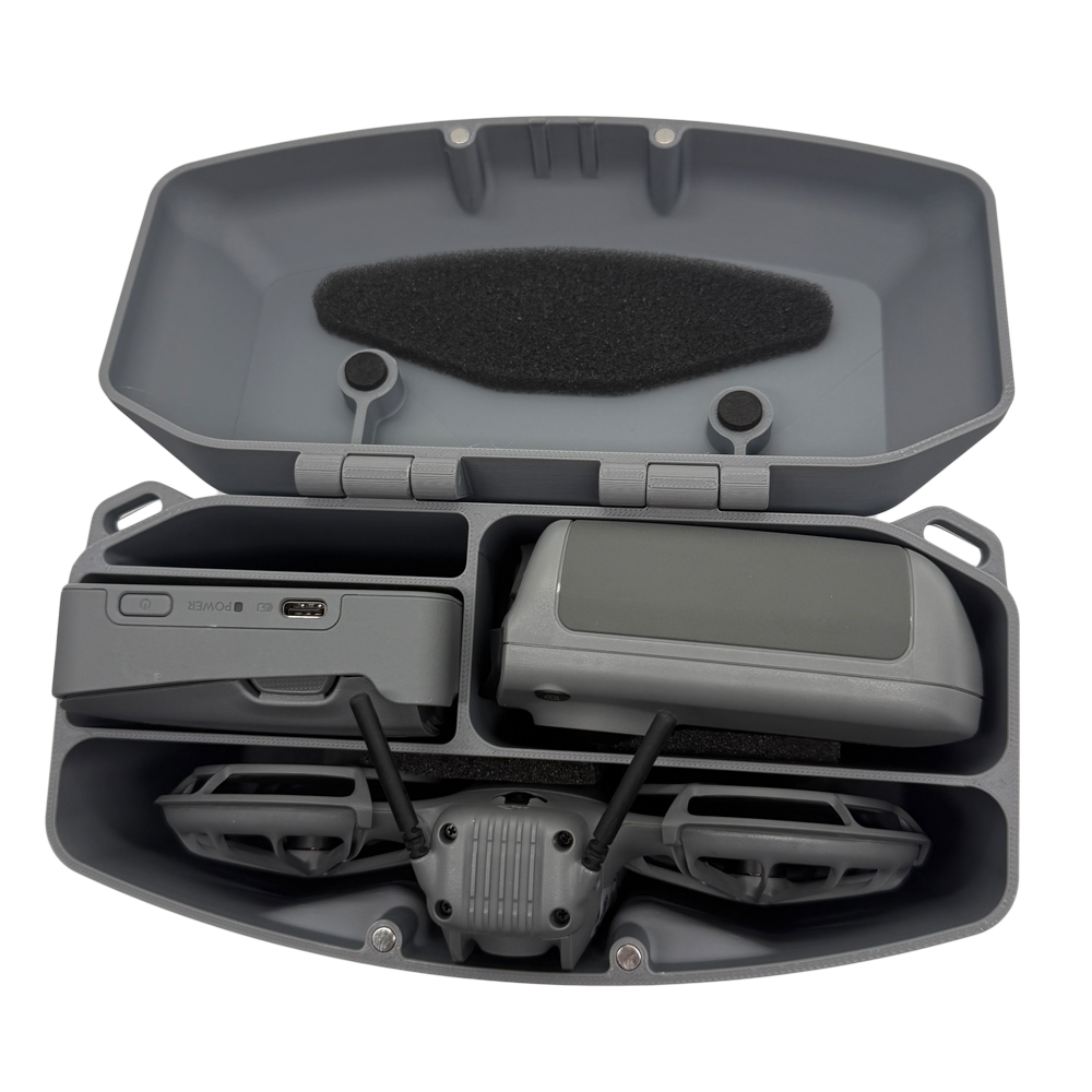 for DJI Neo 2 3D Printed Box w - Drone Battery Strap のレビューと価格