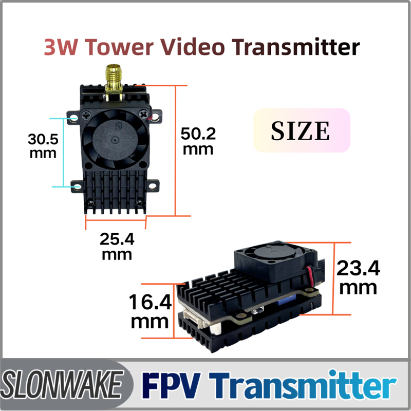 SLONWAKE 5.8G 3000mW Simulatio - Drone Frame のレビューと価格