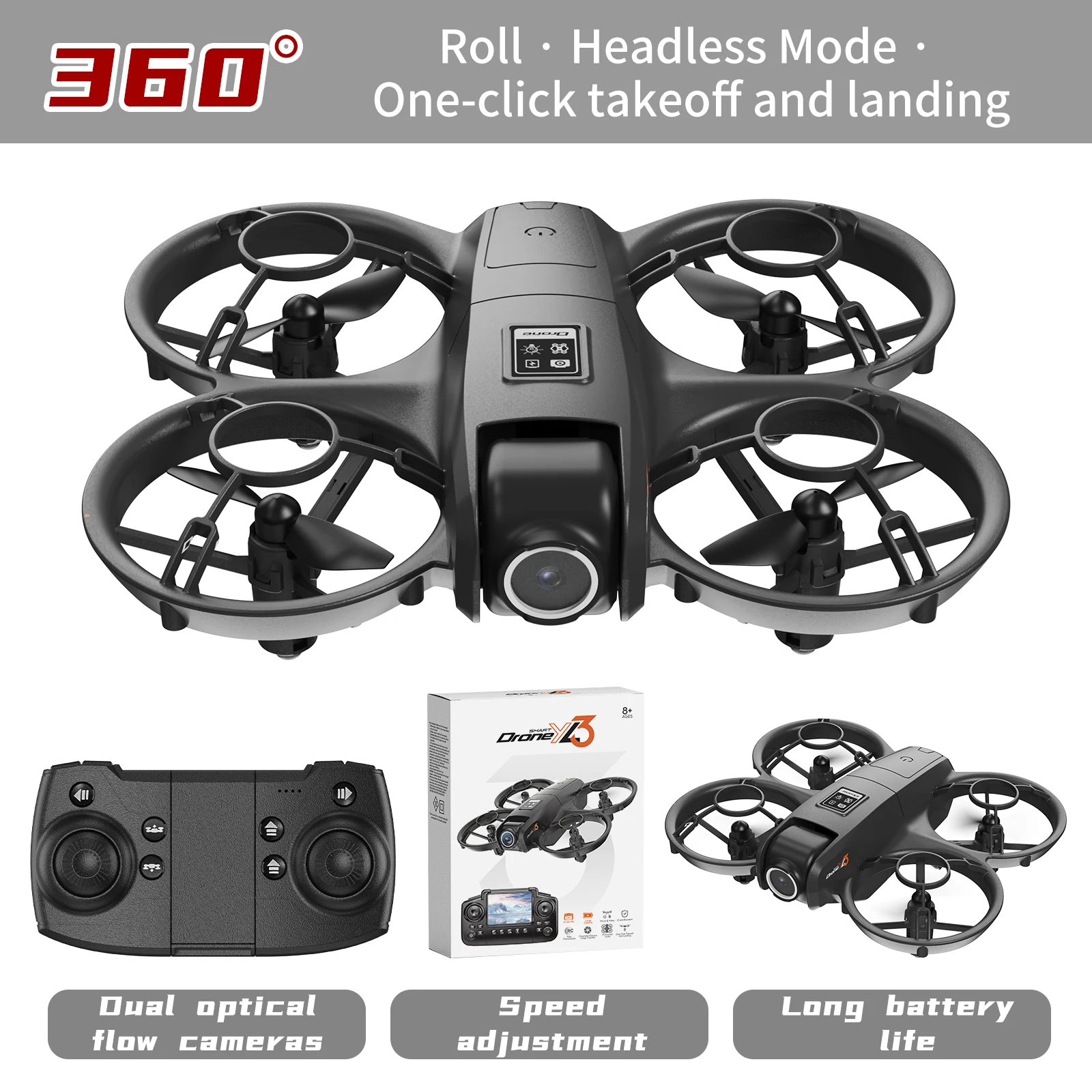 New YL3 RC Drone 8K 1080P Wide - Drone Gps Mount のレビューと価格