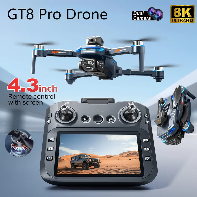 2026 New GT8 Drone GPS 8K Prof - Drone Gps Mount のレビューと価格