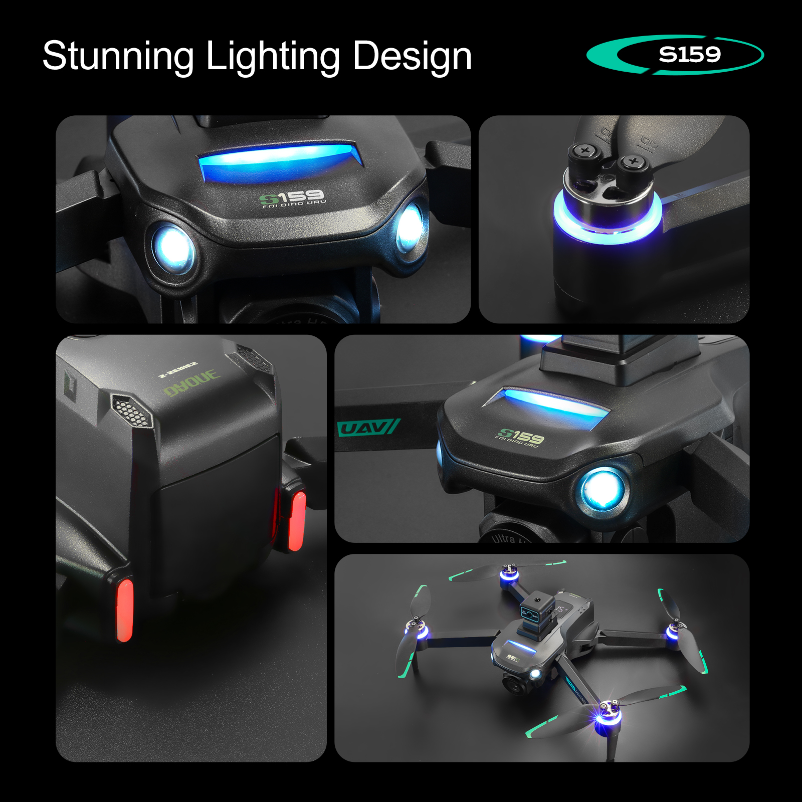 S159 GPS Drone 4K Profesional  - Drone Gps Mount のレビューと価格