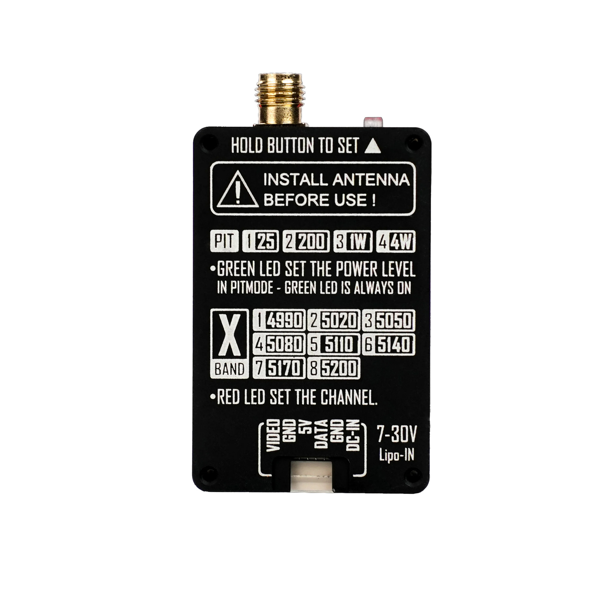VTX RUSHFPV 4.9G 4W Video Tran - Drone Transmitter のレビューと価格